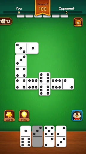 Gameplay screenshot 1 from Dominoes - Classic Domino Game - Board game