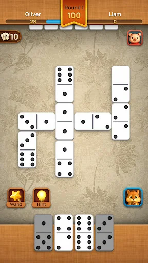 Gameplay screenshot 4 from Dominoes - Classic Domino Game - Board game